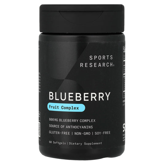 Sports Research, Blueberry Fruit Complex, 60 Capsules