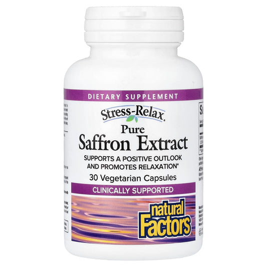 Natural Factors Saffron 28 mg 30 Veg Caps