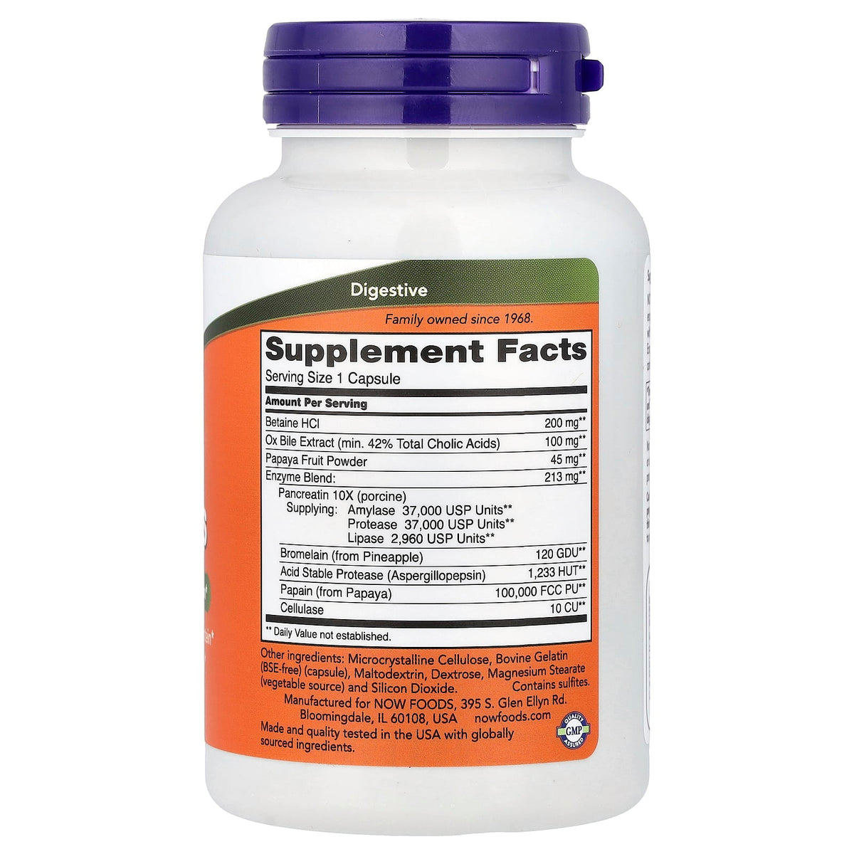 Now Foods, Super Enzymes, 90 Capsules