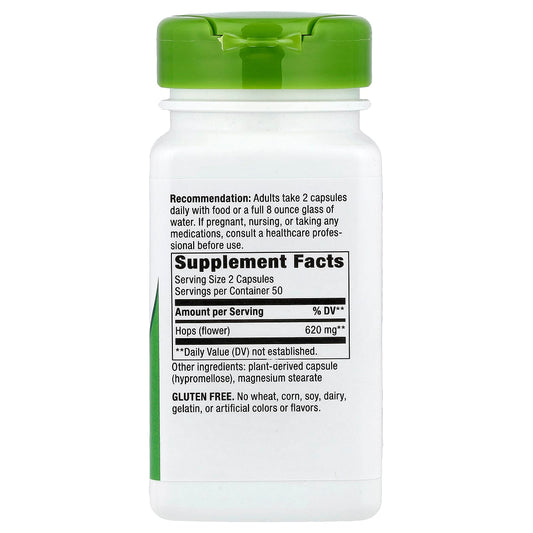 Nature's Way Hops Flowers 310 mg per Capsule