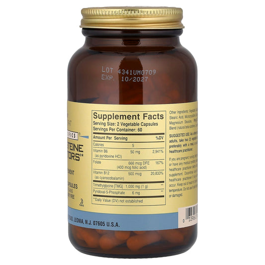 Solgar, Gold Specifics®, Homocysteine Modulators®, 120 Veg Capsules