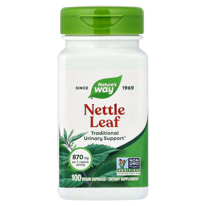 Nature's Way, Nettle Leaf, 870 mg, 100 Vegan Capsules