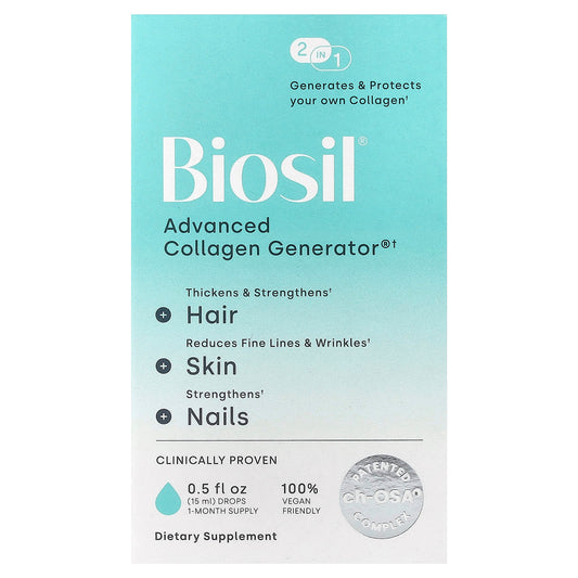 Biosil, ch-OSA, Collagen Generator, 15 ml drops