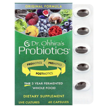 Dr. Ohhira's, Probiotics, Original Formula, 60 Capsules