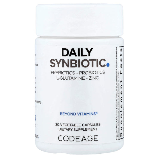 Codeage, Daily Synbiotic, 30 Veg Capsules