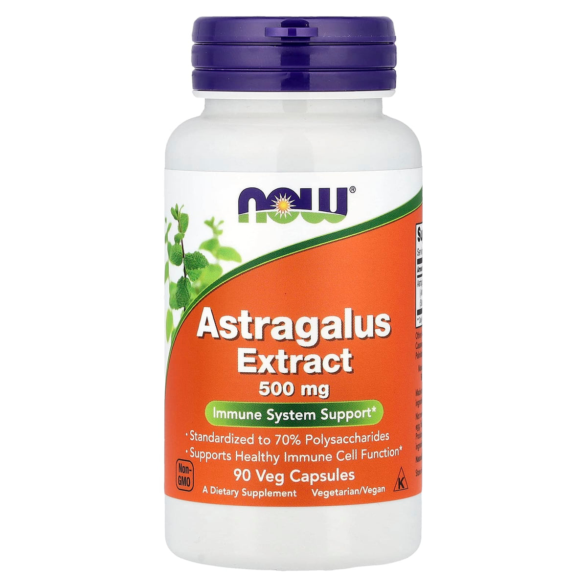 Now Foods, Astragalus Extract, 500 mg, 90 Veg Capsules