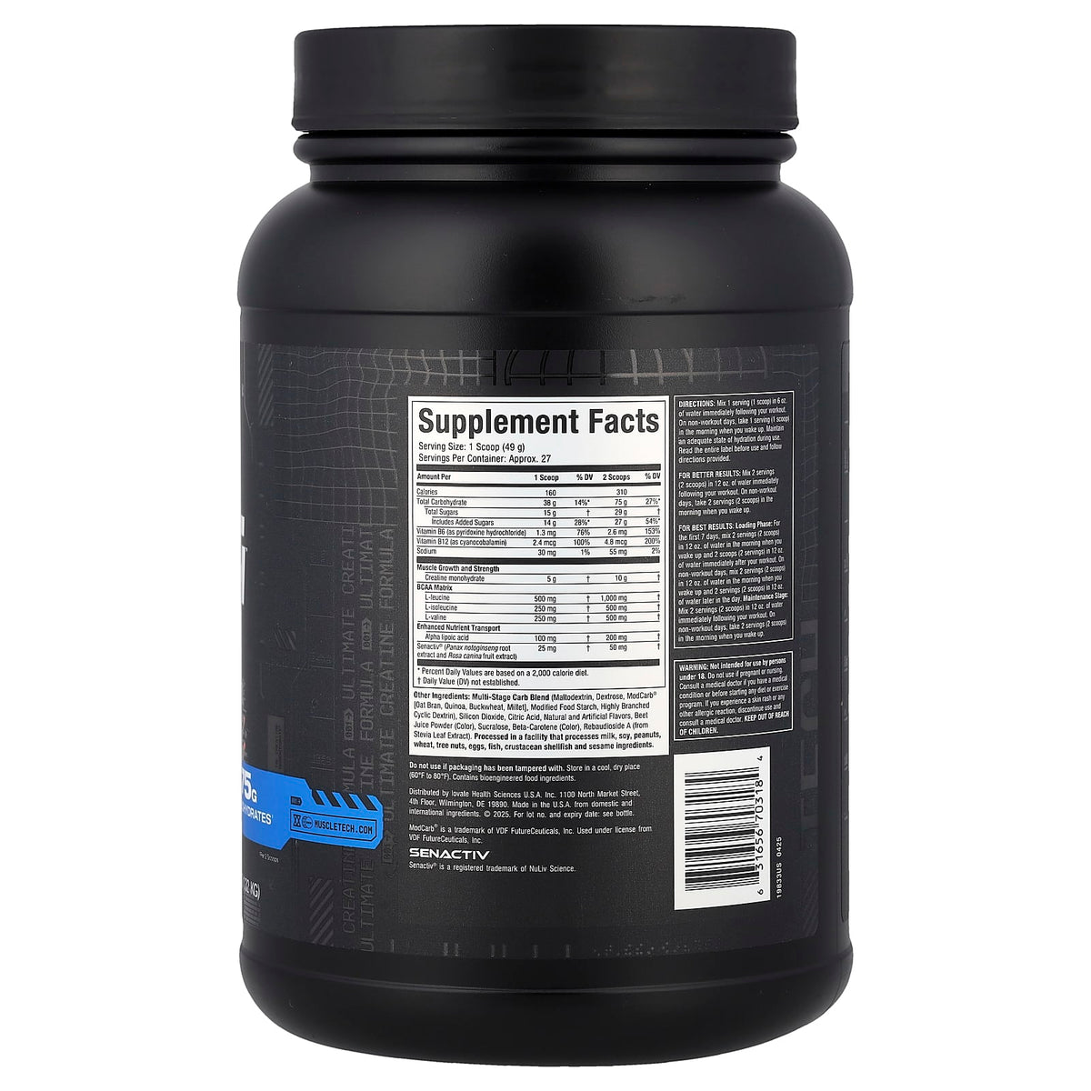 MuscleTech Cell-Tech Creatine Fruit Punch 3 lbs (1.36 kg)