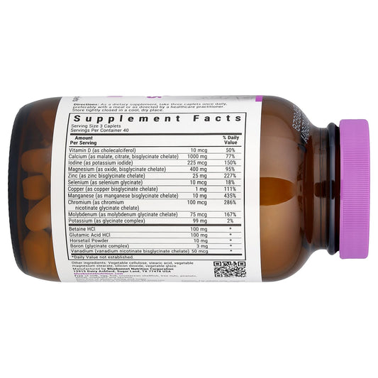 Bluebonnet Nutrition, Chelated Multiminerals, Iron Free, 120 Caplets