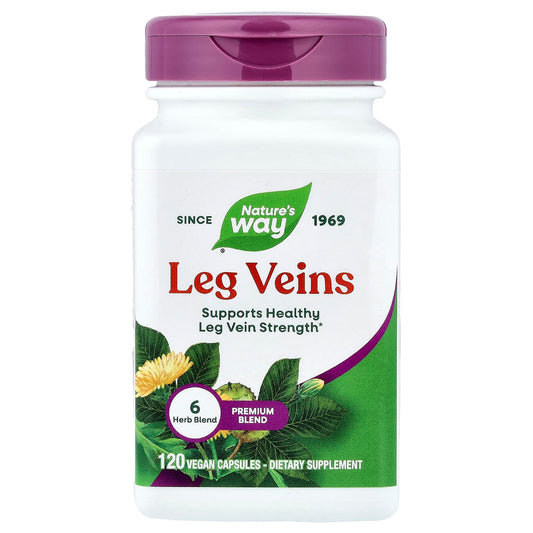 Nature's Way, Leg Veins, 120 Vegan Capsules