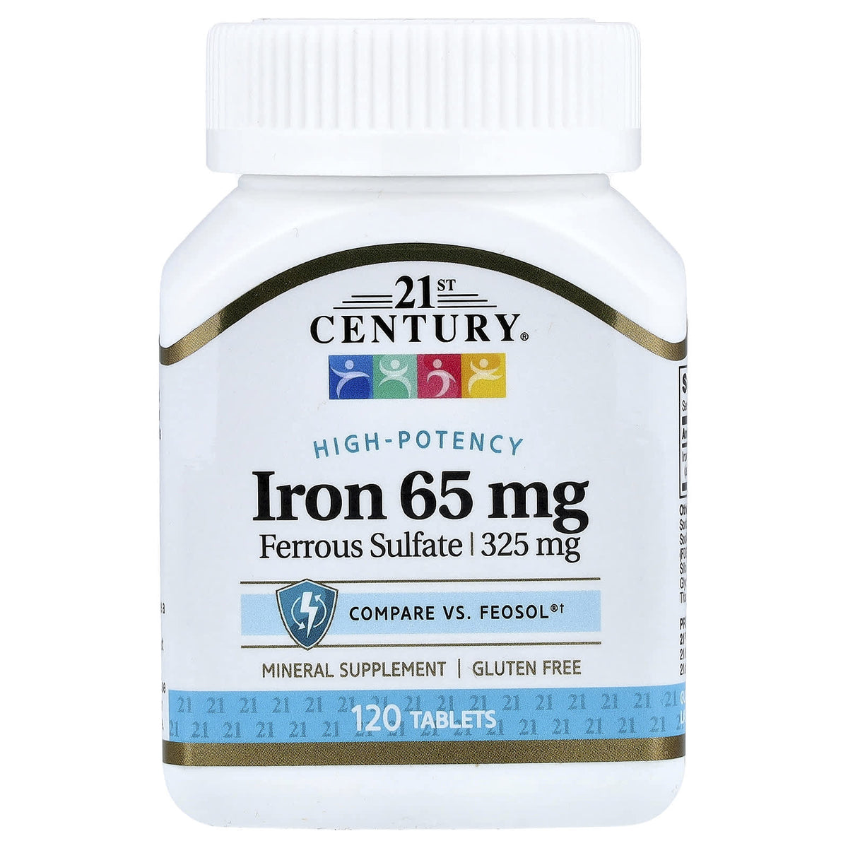 21st Century Iron 65 mg 120 Tabs