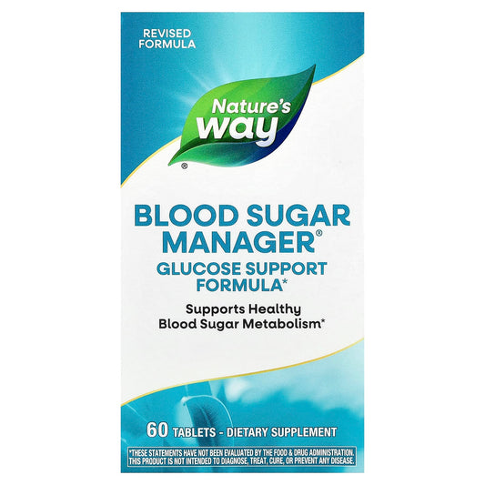 Nature's Way, Blood Sugar Manager®, 60 Tablets