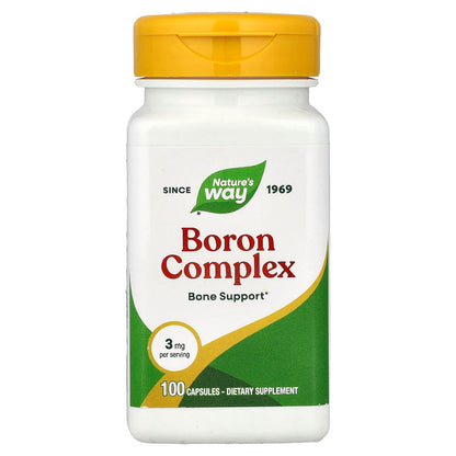 Nature's Way Boron 3 mg 100 Capsules
