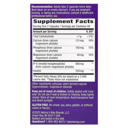 Nature's Way, Cell Forté, IP-6 & Inositol, 120 Vegan Capsules