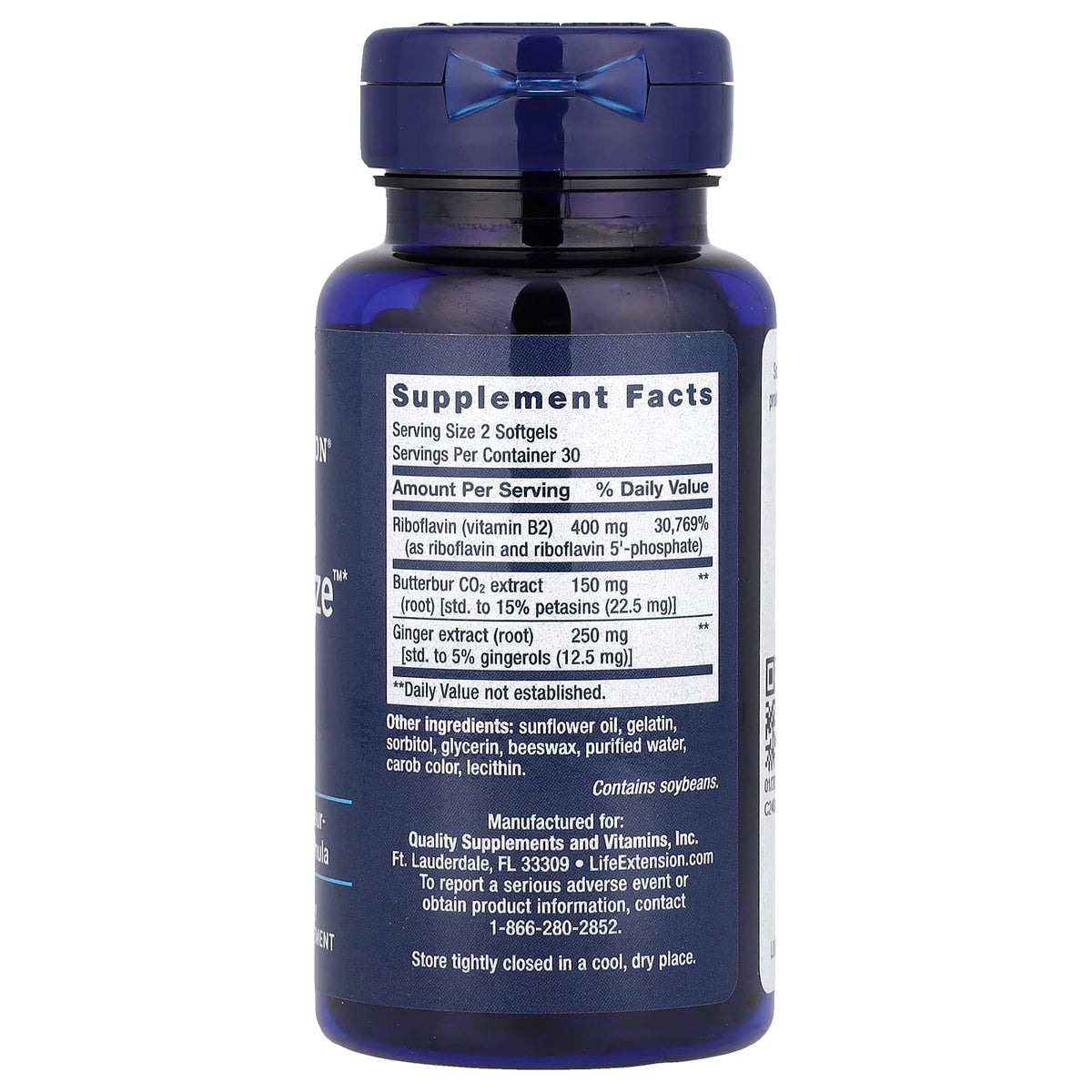 Life Extension, Migra-Eeze, 60 Softgels