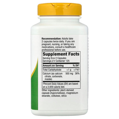 Nature's Way Calcium Citrate 250 mg per Capsule