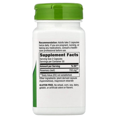 Nature's Way Rosemary Leaf 350 mg 100 Veg Caps