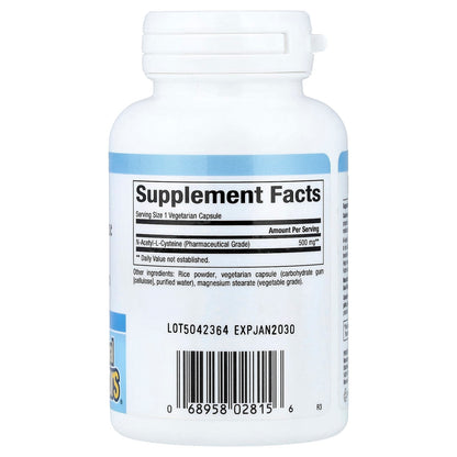 Natural Factors NAC 500 mg 90 Veg Caps