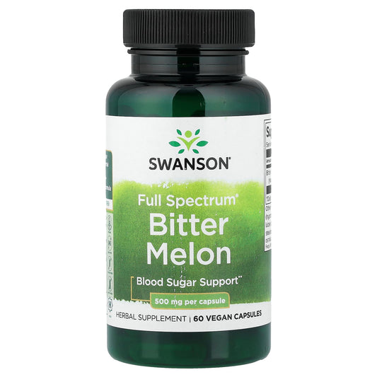 Swanson Bitter Melon 500 mg 60 Vegan Capsules