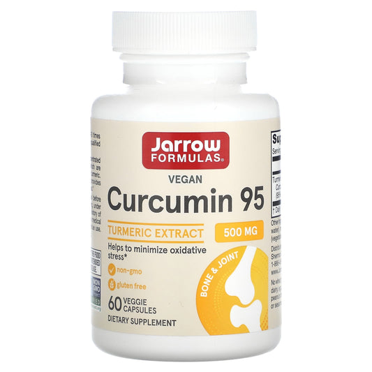 Jarrow Formulas, Curcumin 95, 500 mg, 60 Veggie Caps