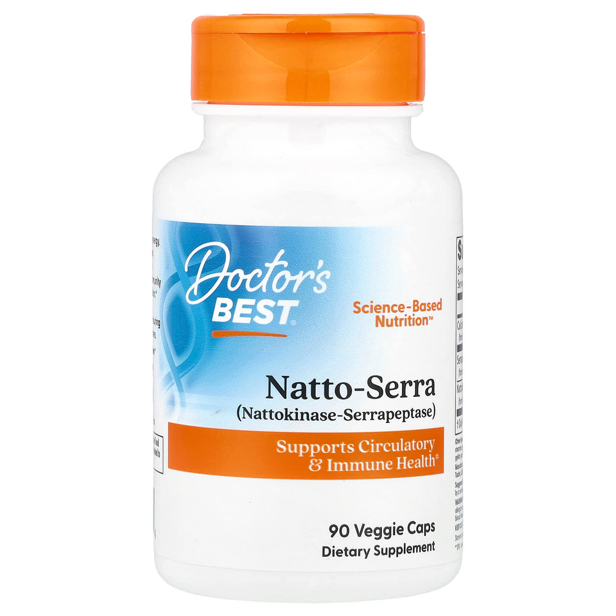 Doctors Best Nattokinase 90 Veg Caps