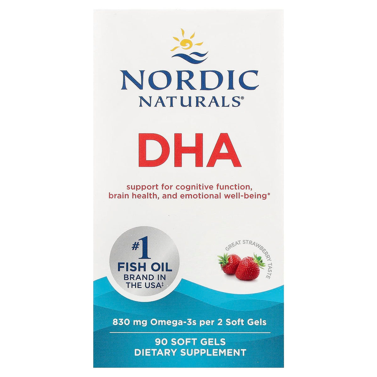 Nordic Naturals DHA 90 Softgels