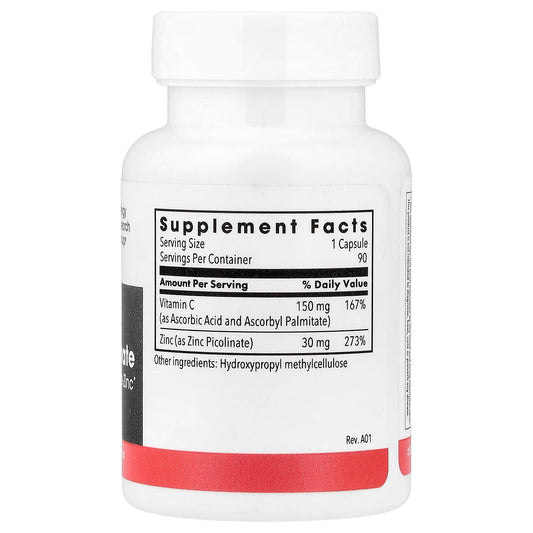 Metabolic Maintenance, Zinc Picolinate, 30 mg, 100 Capsules
