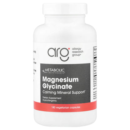 Metabolic Maintenance Magnesium Glycinate 180 Veg Caps