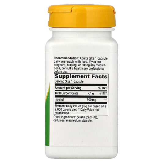Nature's Way, Inositol, 500 mg, 100 Capsules
