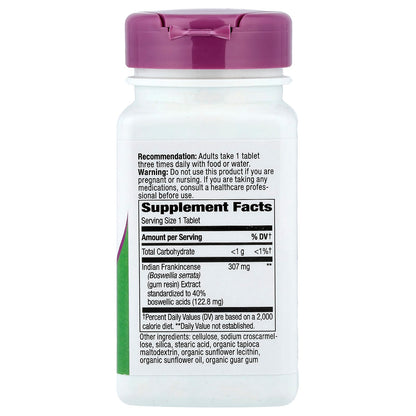 Nature's Way, Boswellia, 307 mg, 60 Tablets