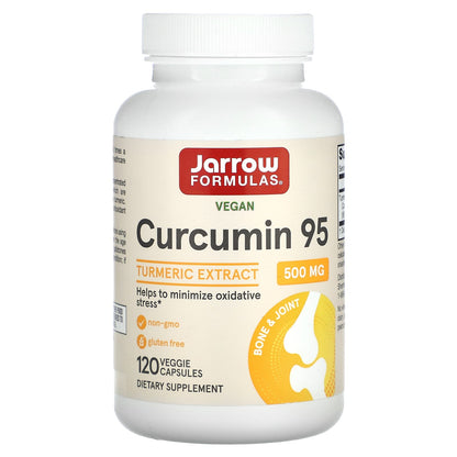 Jarrow Formulas, Curcumin 95, 500 mg, 120 Veggie Caps