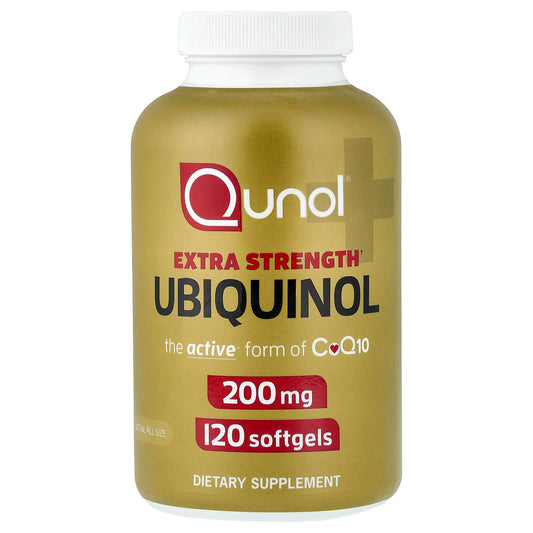 Qunol, Ubiquinol, 200 mg, 120 Capsules
