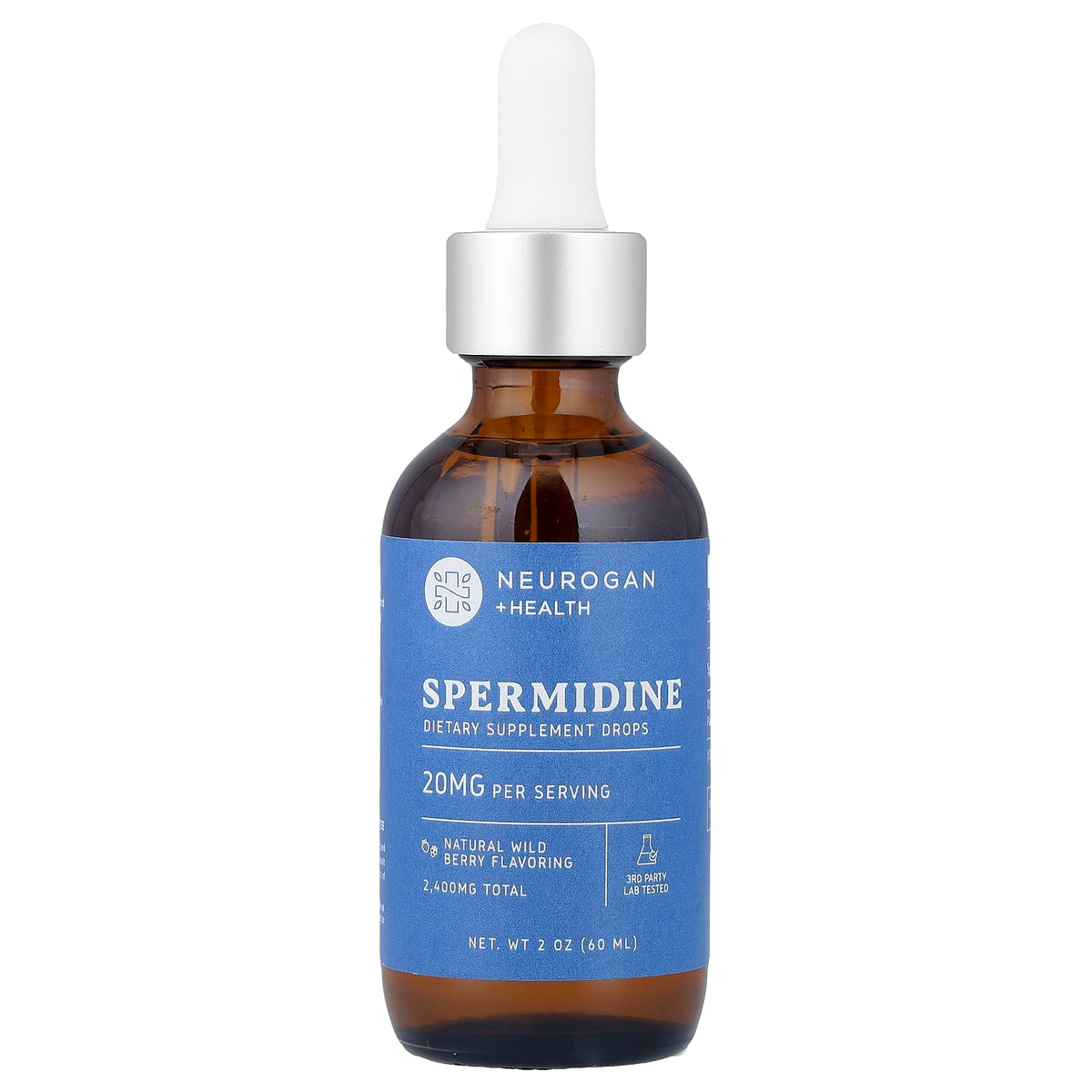 Neurogan Health Spermidine Wild 20 mg 2 fl oz (60 ml)