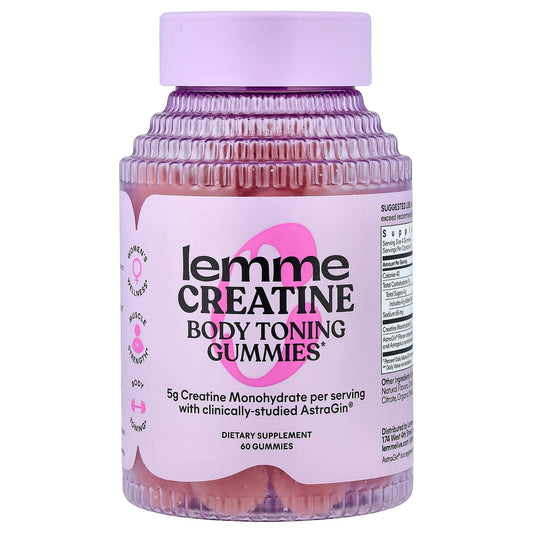 Lemme Creatine Body Toning Gummies 60 Gummies