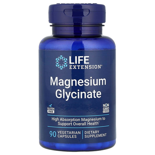 Life Extension Magnesium Glycinate 105 mg 90 Caps