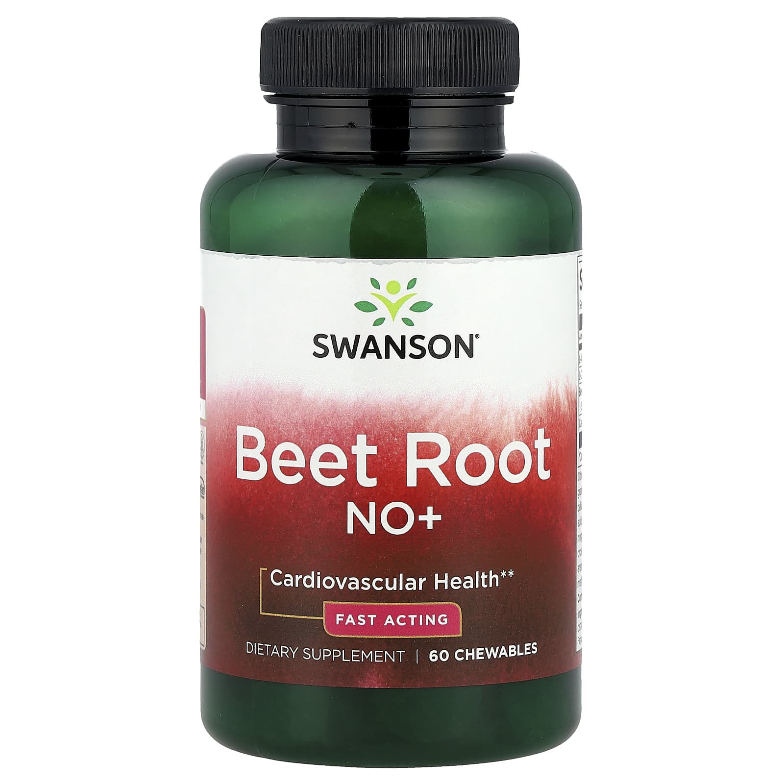 Swanson Vitamins, Beetroot NO+, 60 Chewables
