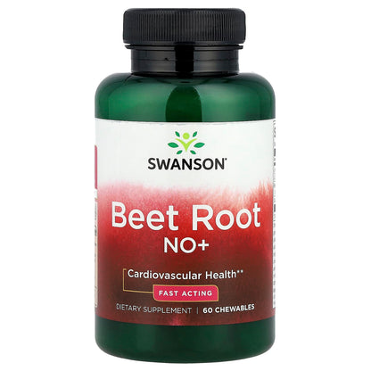 Swanson Vitamins, Beetroot NO+, 60 Chewables