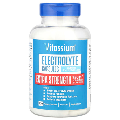Vitassium Electrolyte 100 Vegan Capsules