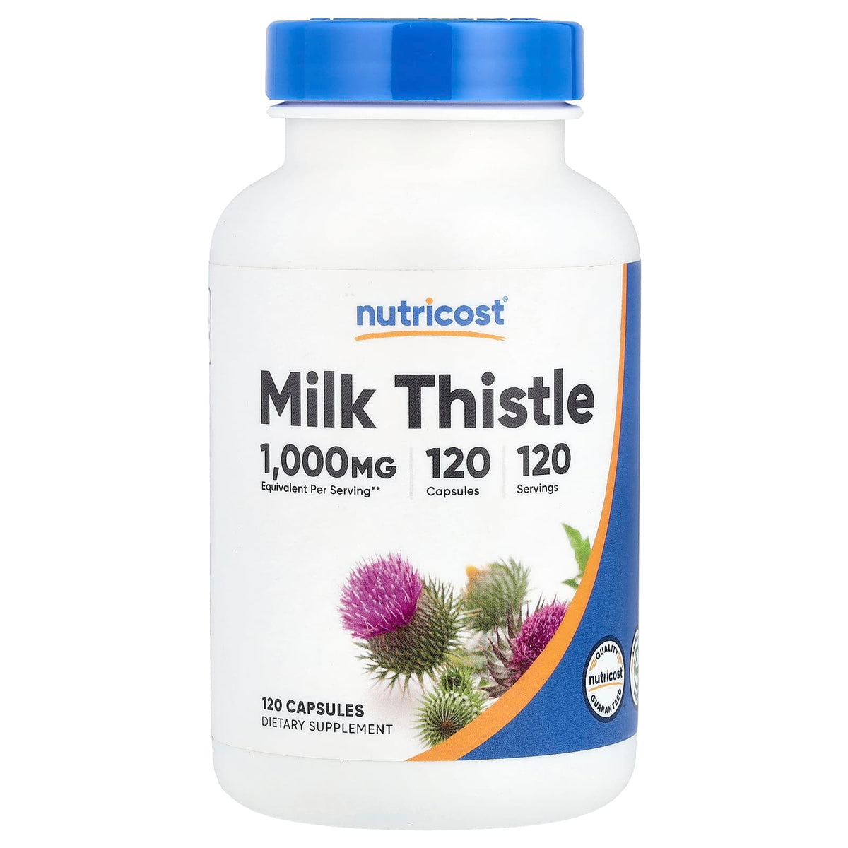 Nutricost Milk Thistle 1,000 mg 120 Caps