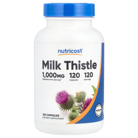 Nutricost Milk Thistle 1,000 mg 120 Caps