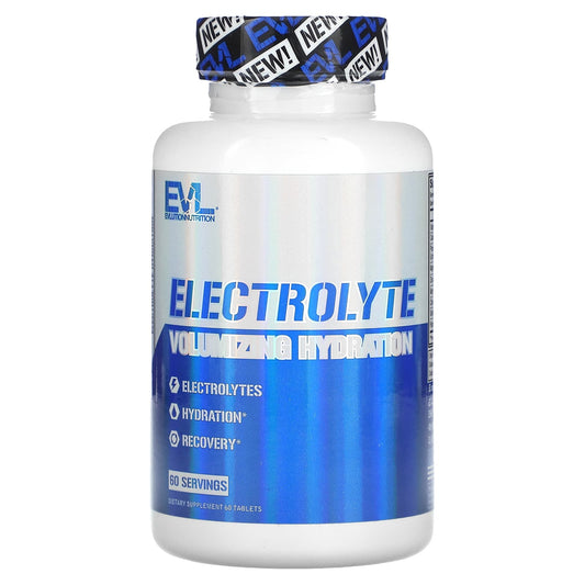 EVLution Nutrition Electrolyte Volumising Hydration 60 Tablets