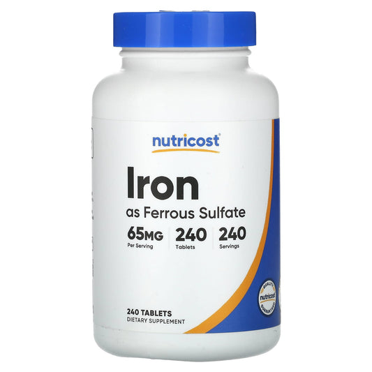 Nutricost Iron 240 Tablets