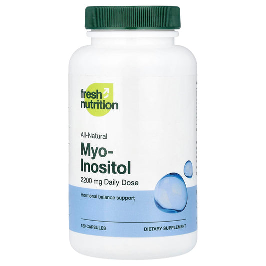 Fresh Nutrition, Myo-Inositol, 120 Capsules (550 mg per Capsule)