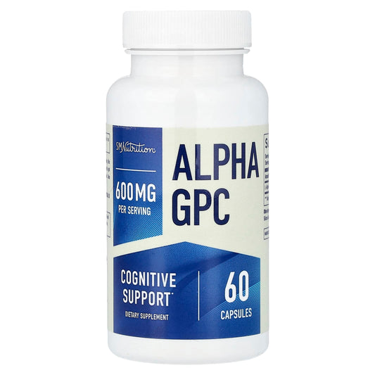 SMNutrition, Alpha-GPC, 60 Capsules (300 mg per Capsule)