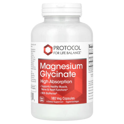 Protocol for Magnesium Glycinate High Absorption 180 Veg Caps