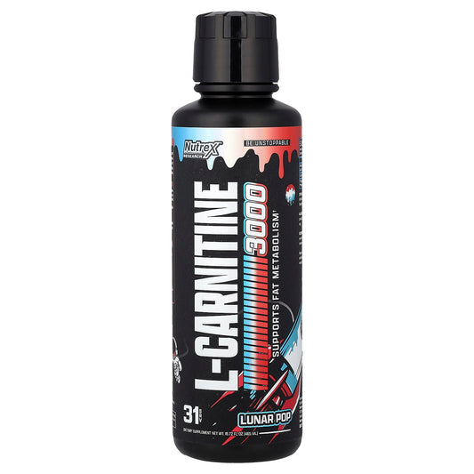 Nutrex Research, L-Carnitine 3000, Lunar Pop, 465 ml (15.72 fl oz)