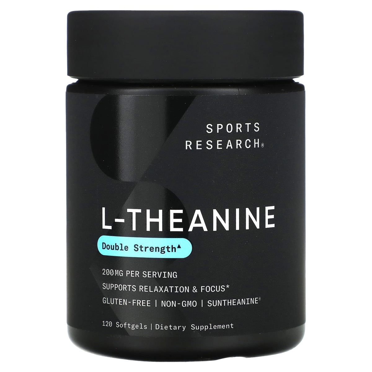 Sports Research L-Theanine 200 mg 120 Softgels