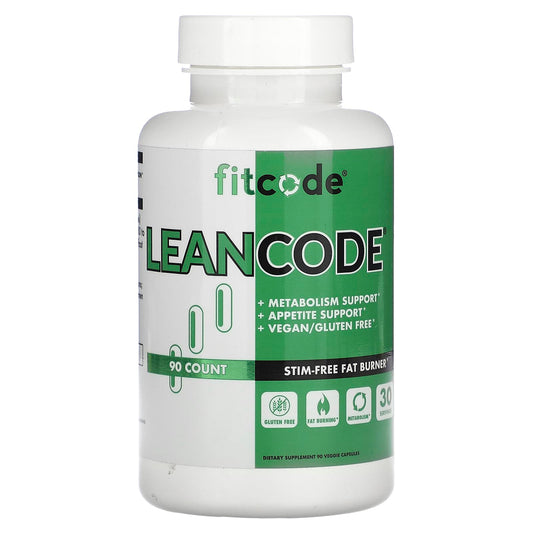 fitcode, LeanCode, 90 Veggie Capsules