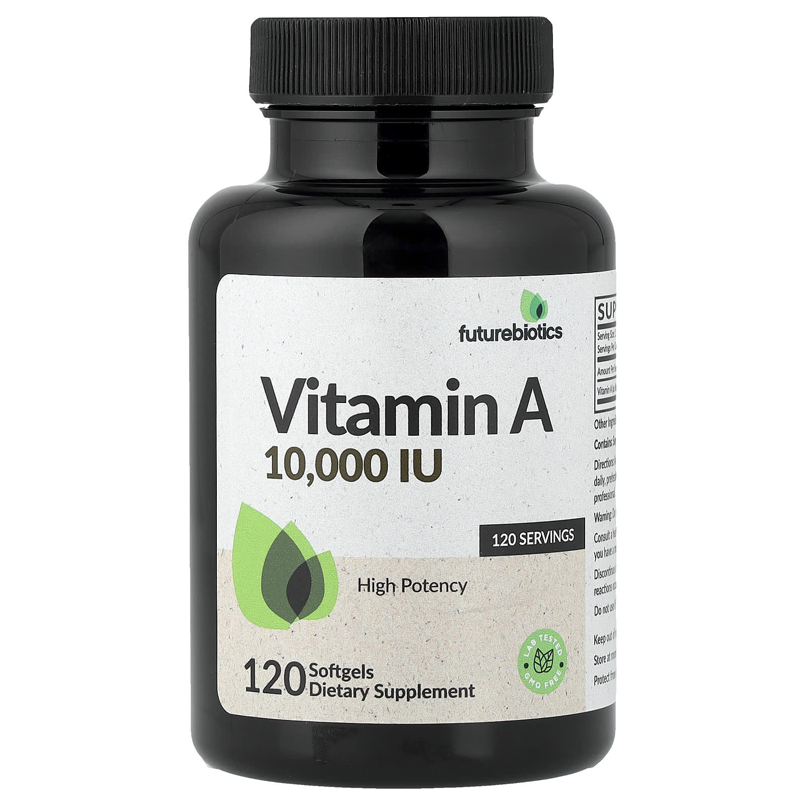 Futurebiotics, Vitamin A, 3,000 mcg RAE (10,000 IU), 120 Capsules
