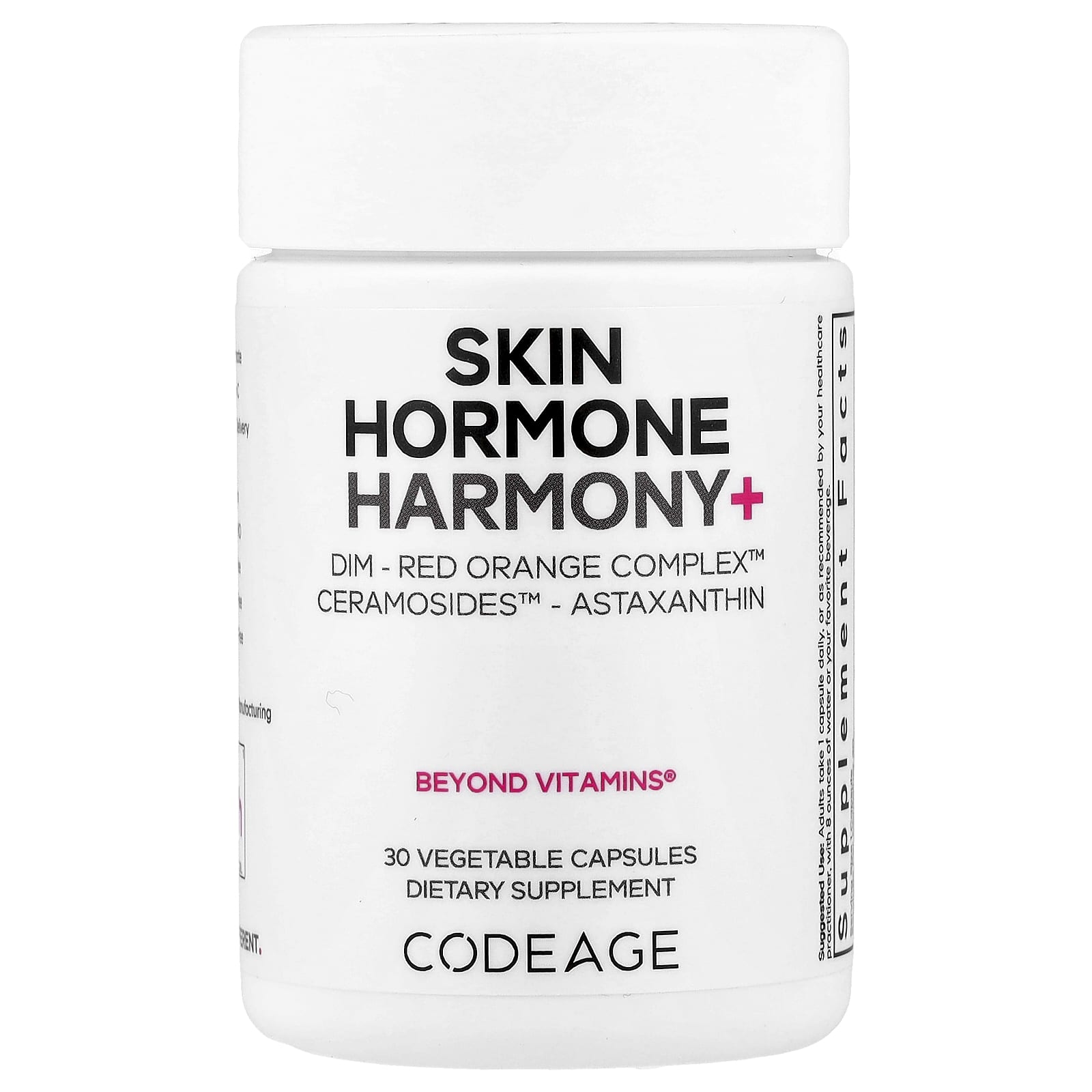 Codeage, Skin Hormone Harmony+, 30 Veg Capsules