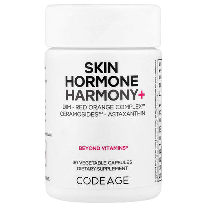 Codeage, Skin Hormone Harmony+, 30 Veg Capsules